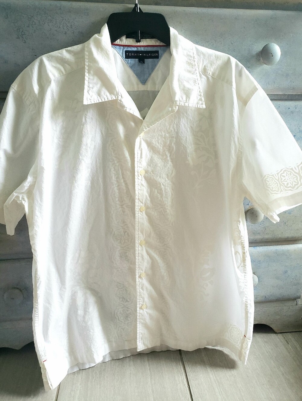 Tommy Hilfiger Cotton Hawaiian Shirt L